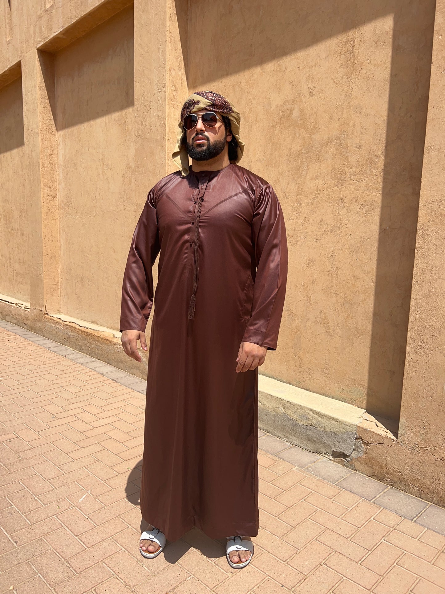 Qamis Bounni - Marron
