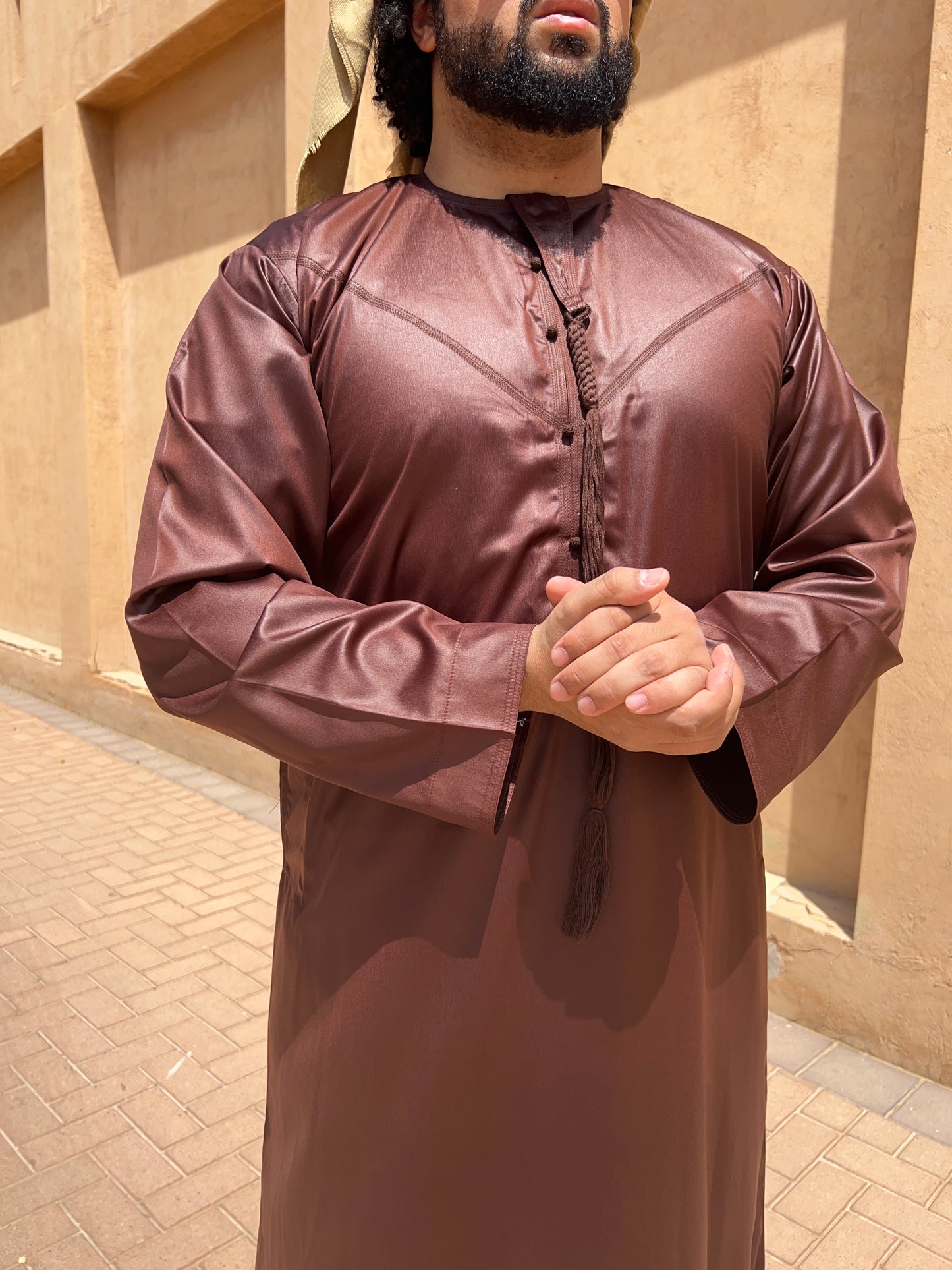 Qamis Bounni - Marron