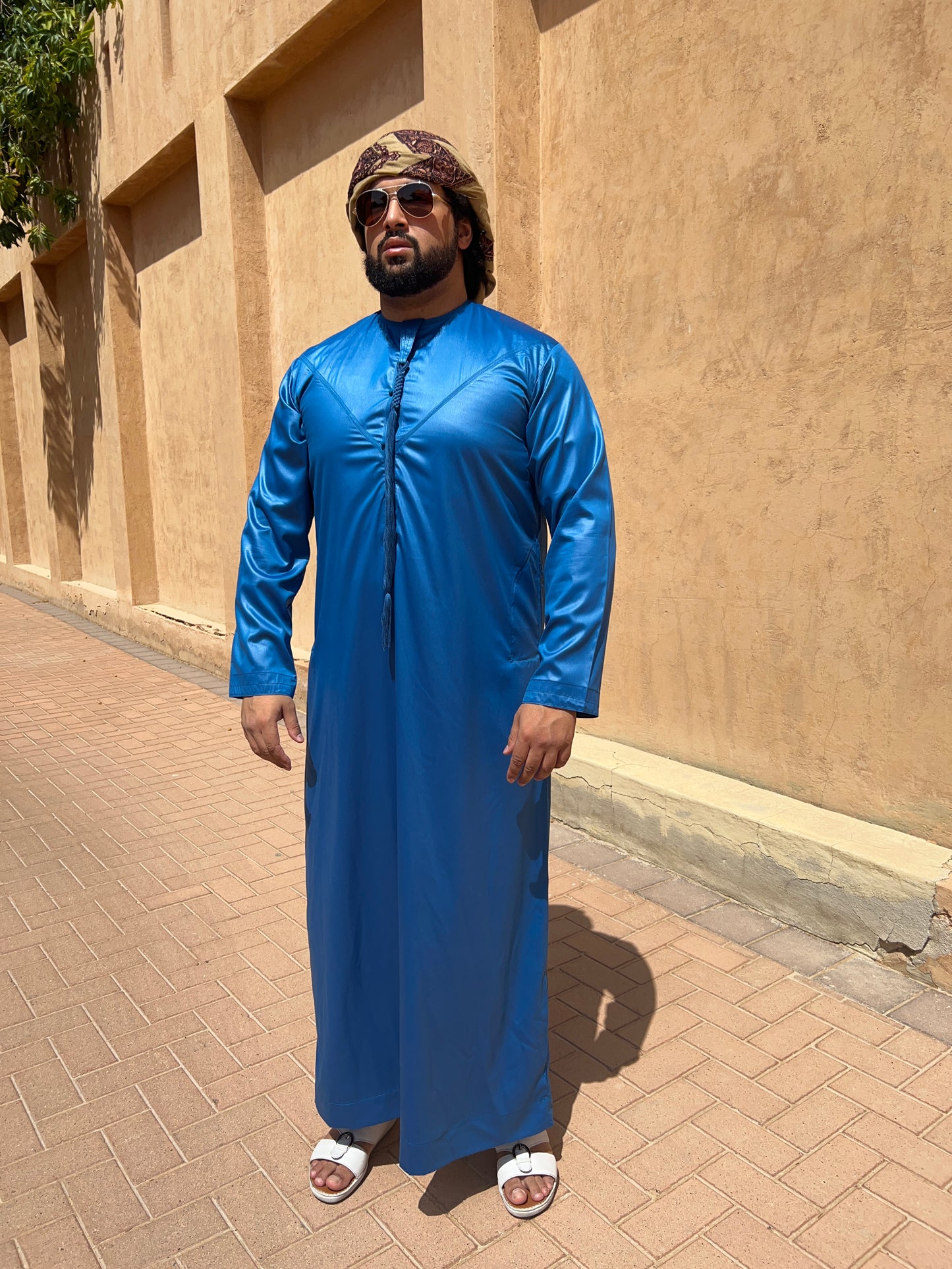 Qamis Malik - Bleu Roi
