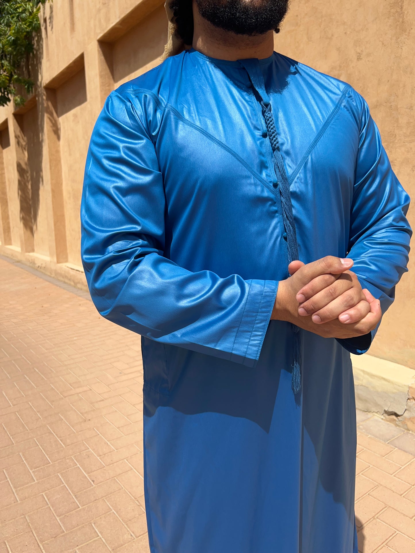 Qamis Malik - Bleu Roi