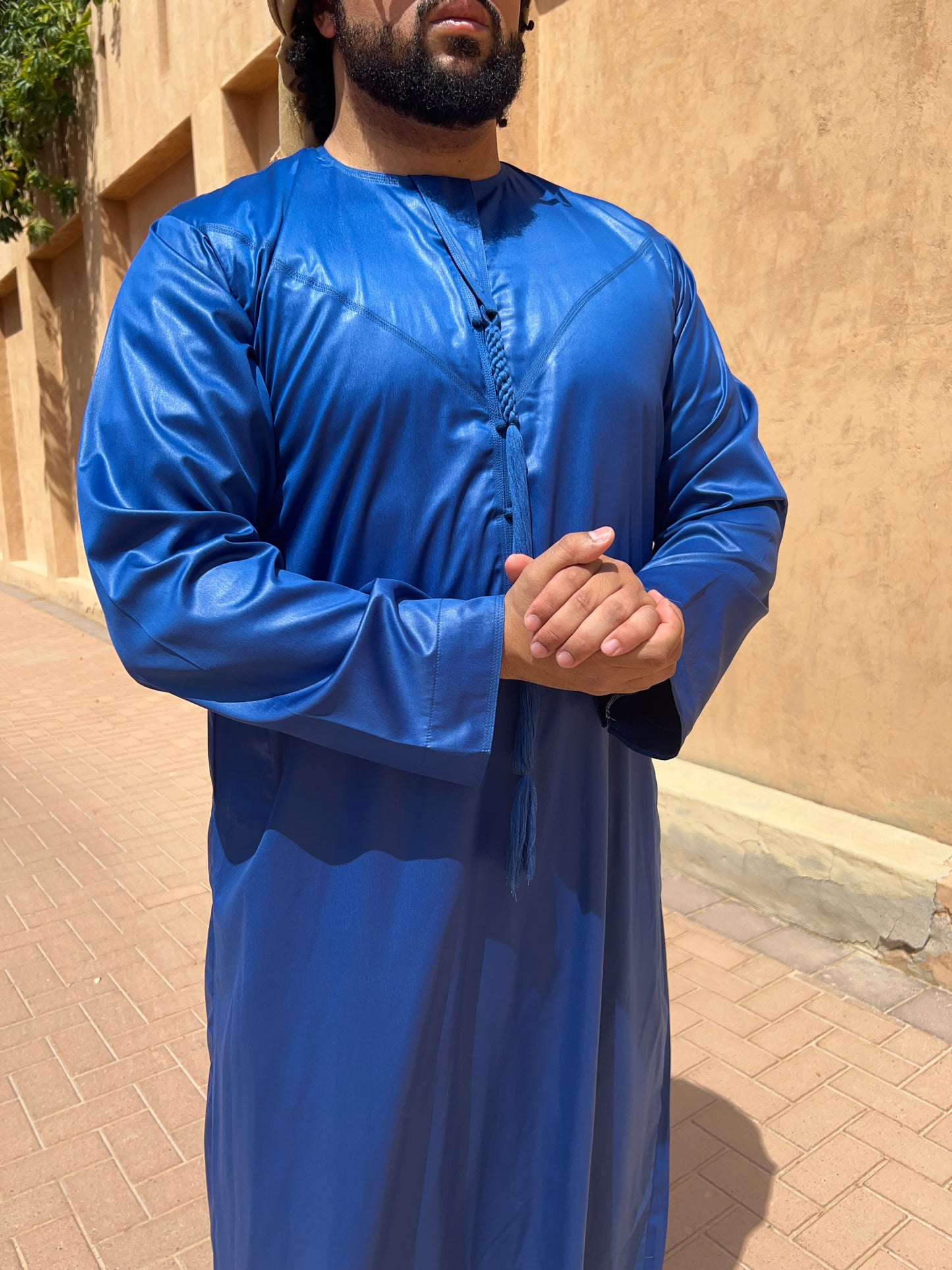 Qamis Bahar - Bleu Marine